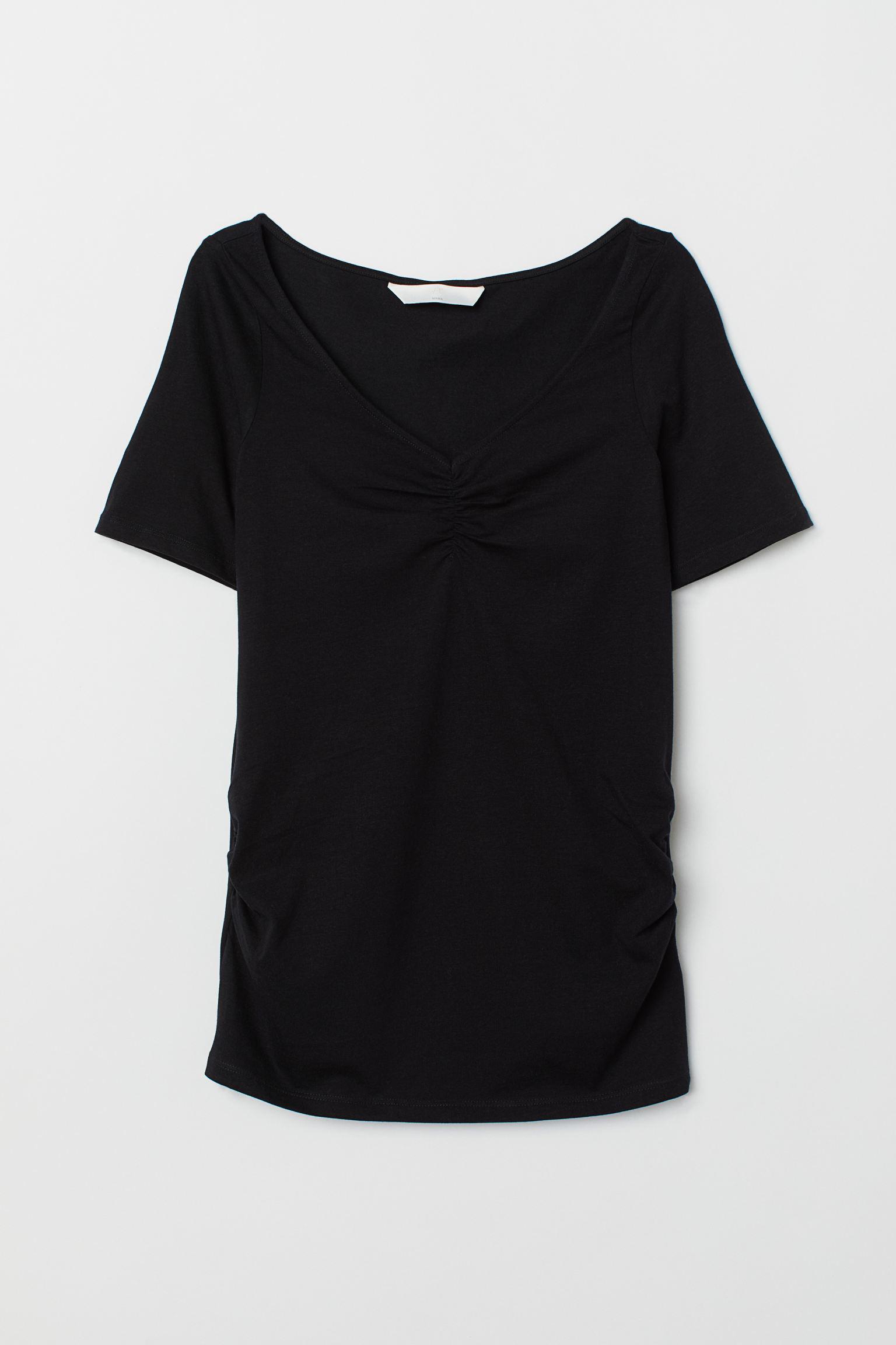 Футболка для беременных H&M S Черный (10067083879)