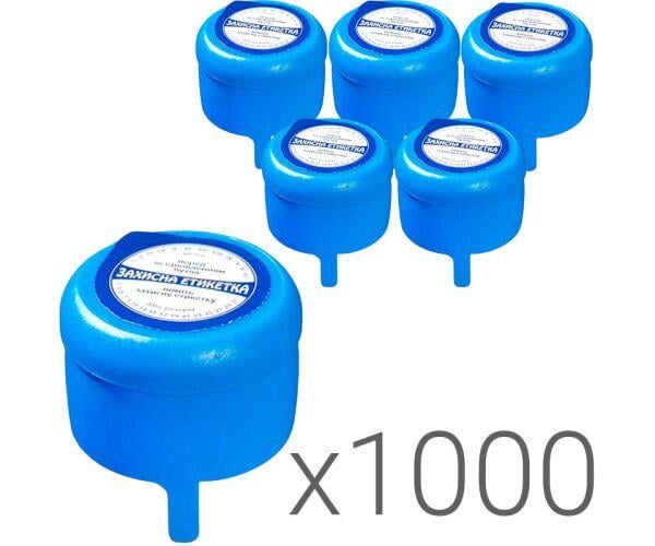 Пробка для бутылей VIO 3C-F с изолоновой прокладкой 18,9 л 1000 шт. Голубой (17542) - фото 2 Пробка для бутылей VIO 3C-F с изолоновой прокладкой 18,9 л 1000 шт. Голубой (17542) - фото 2