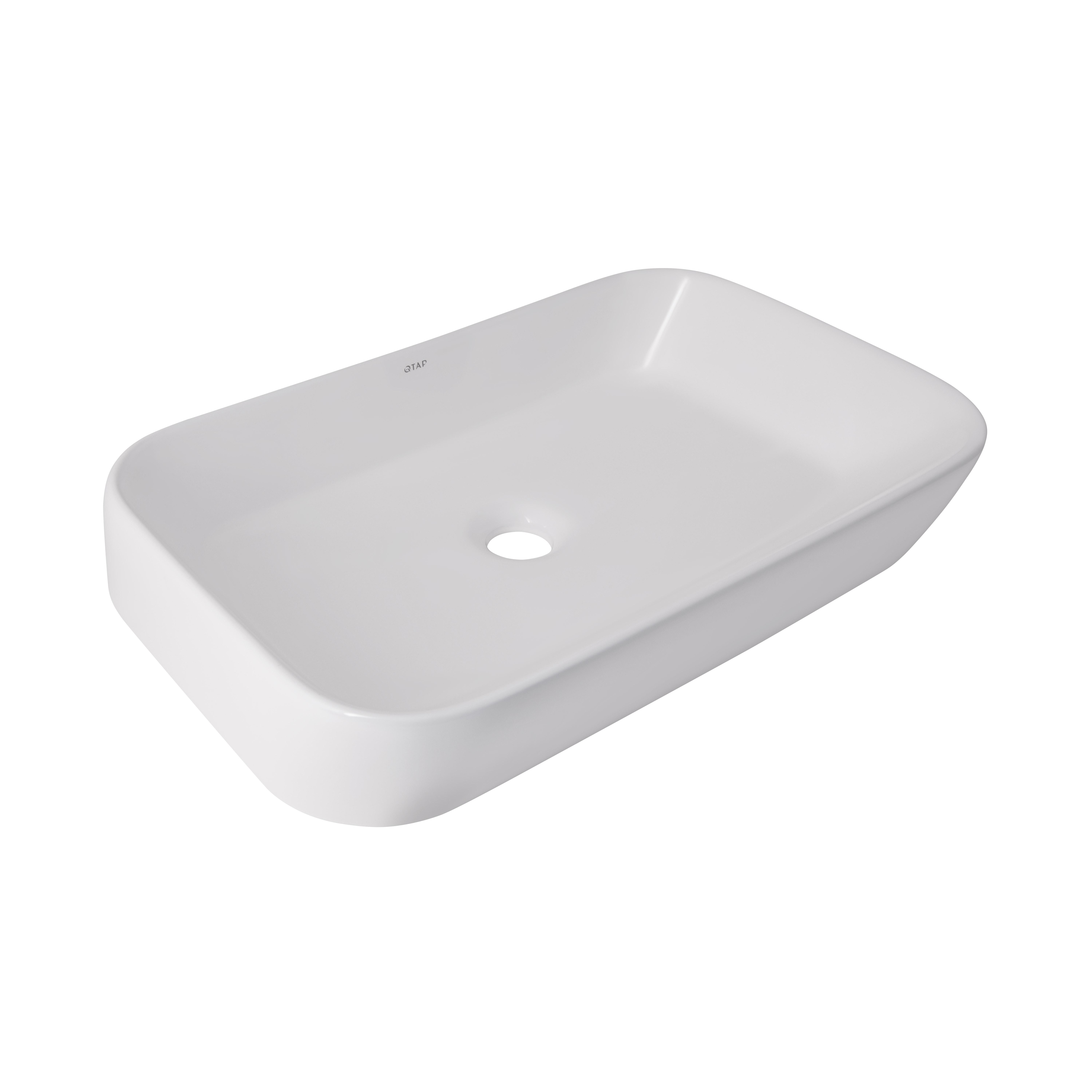Раковина-чаша Qtap Scorpio 550х390х120 мм White (QT14112243WN) Раковина-чаша Qtap Scorpio 550х390х120 мм White (QT14112243WN)