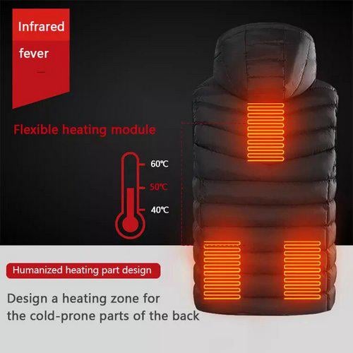 Жилетка EHV-03-4 heated zones input 5V 2A Single control - фото 4