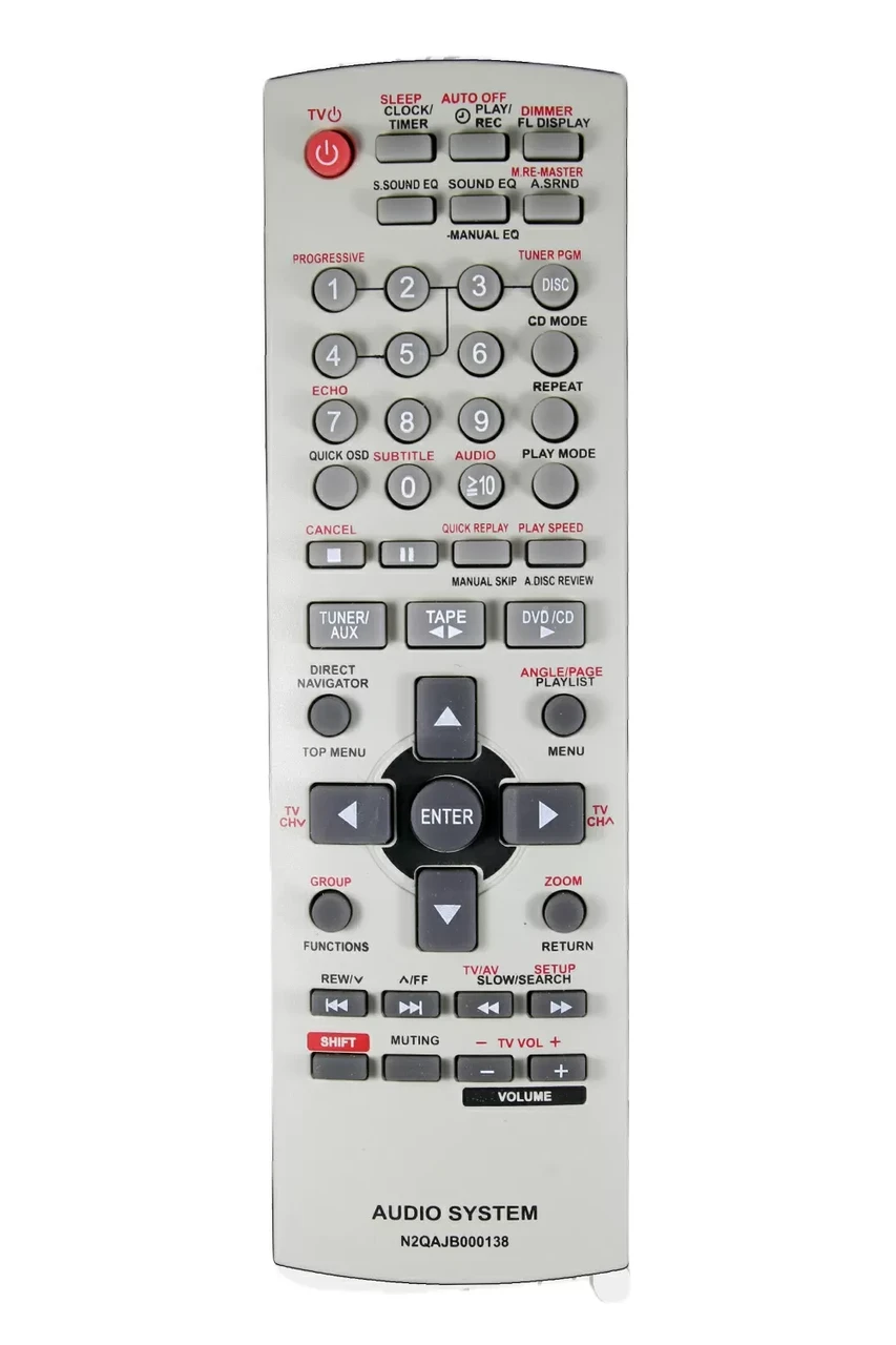 Пульт для Panasonic N2QAJB000138 (2112765700)