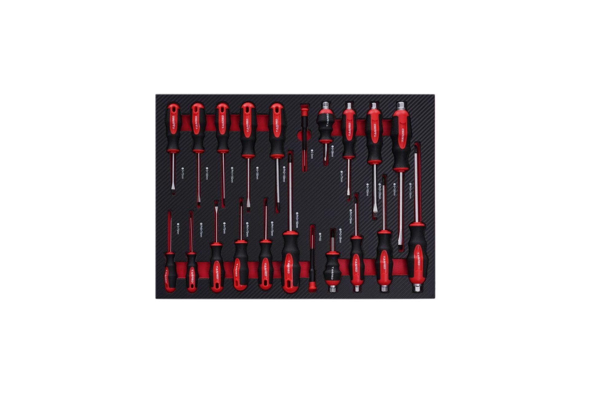 Візок з інструментами Tagred TA214 для майстерні 298 ел. (12738786) - фото 6