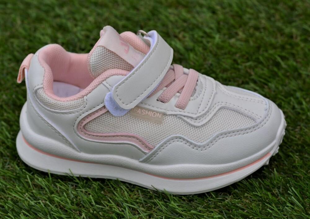 Кроссовки детские сетка на липучке для девочки р. 30 Розовый (11189633) Кроссовки детские сетка на липучке для девочки р. 30 Розовый (11189633)