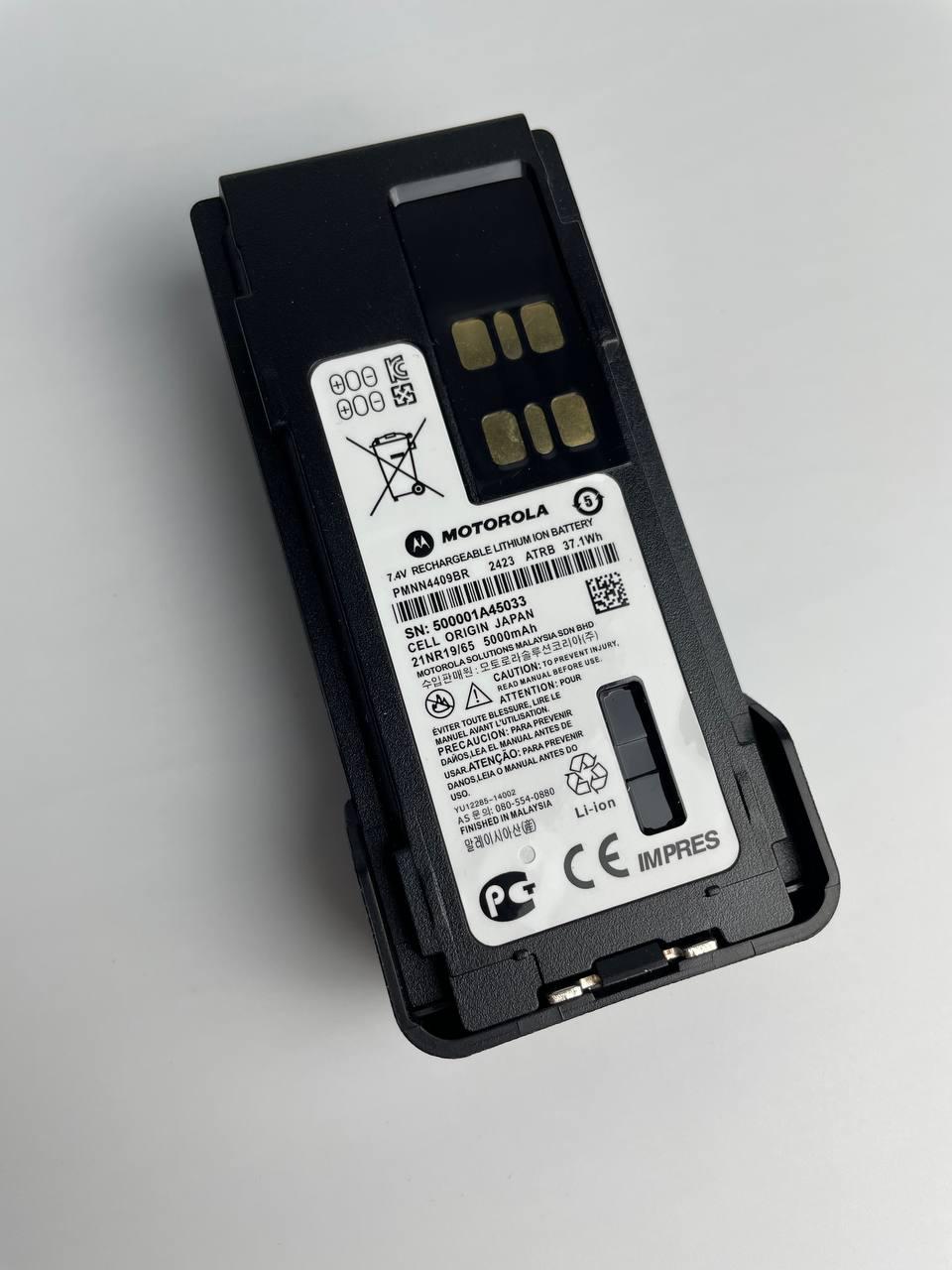 Батарея с type-C для радиостанций Motorola DP4400/4600/4800/PMNN4409BR 5000 mAh (41516)