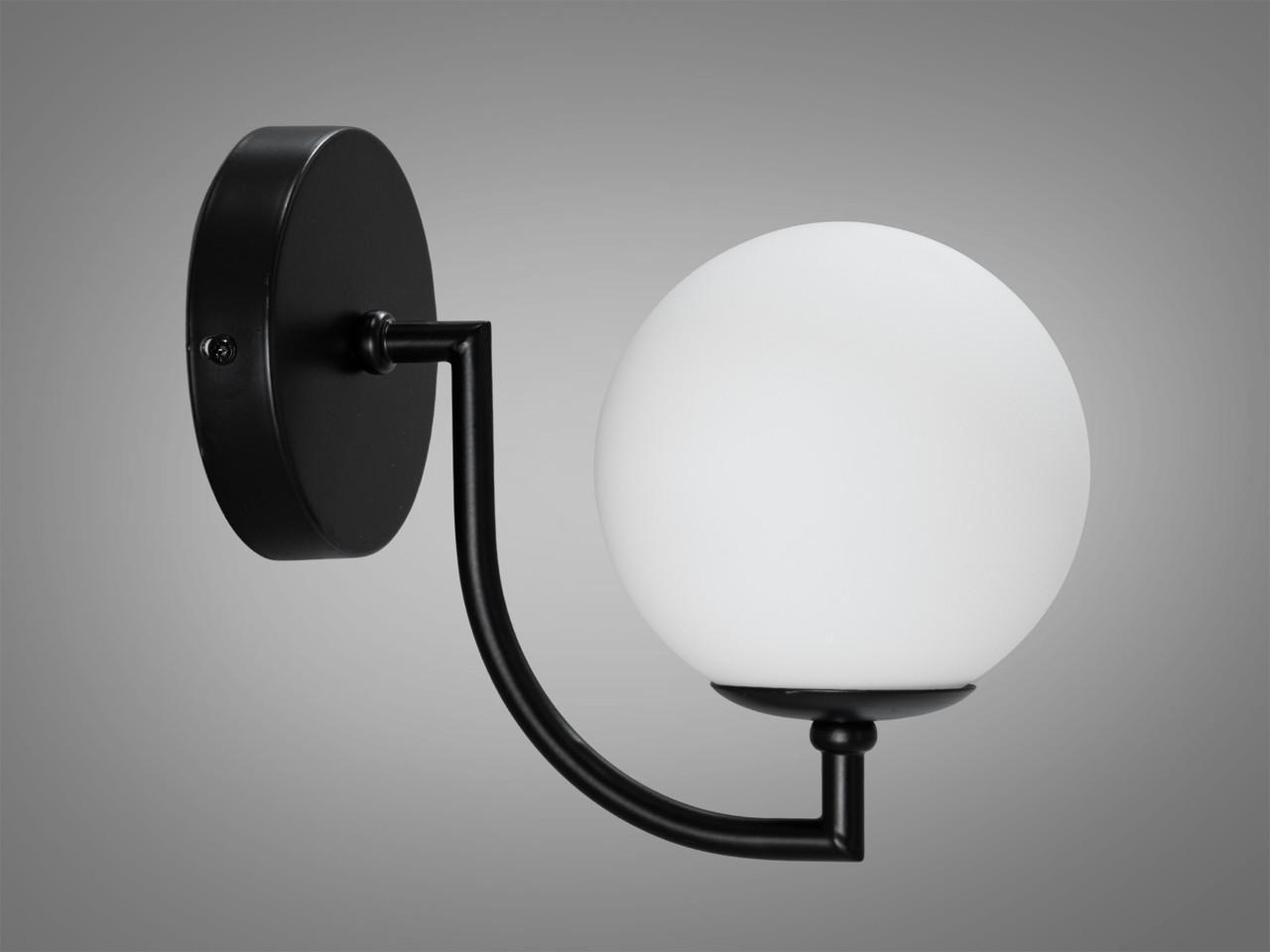 Бра-подвес EcoLed в стиле лофт LQ7031/1W BK Серебрянный