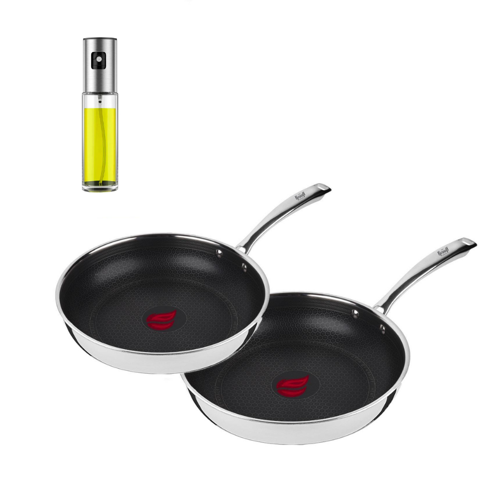 Набор сковородок Krauff NanoPro с дозатором для масла (55-333-506)