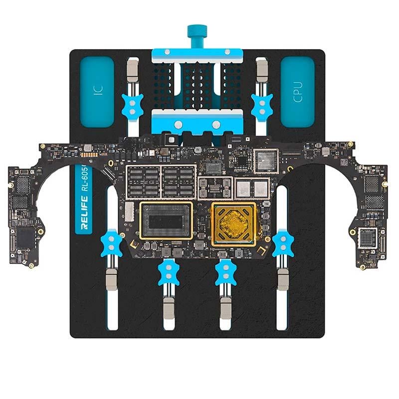Держатель Relife RL-605 Pro для ремонта плат ноутбуков/процессоров/микросхем Держатель Relife RL-605 Pro для ремонта плат ноутбуков/процессоров/микросхем