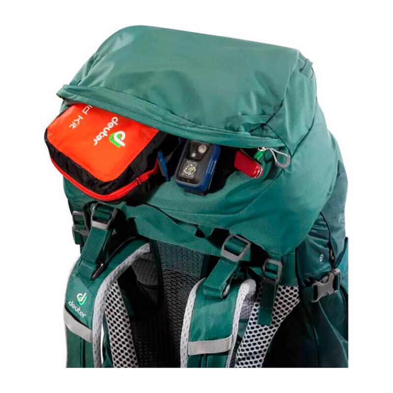 Рюкзак туристический Deuter Futura Vario 45+10 л Seagreen/Forest (3402018 2247) - фото 8