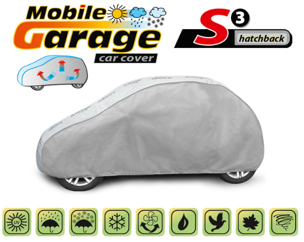 Чохол-тент для автомобіля Kegel-blazusiak Mobile Garage Hatchback S3 (5-4100-248-3020) - фото 2