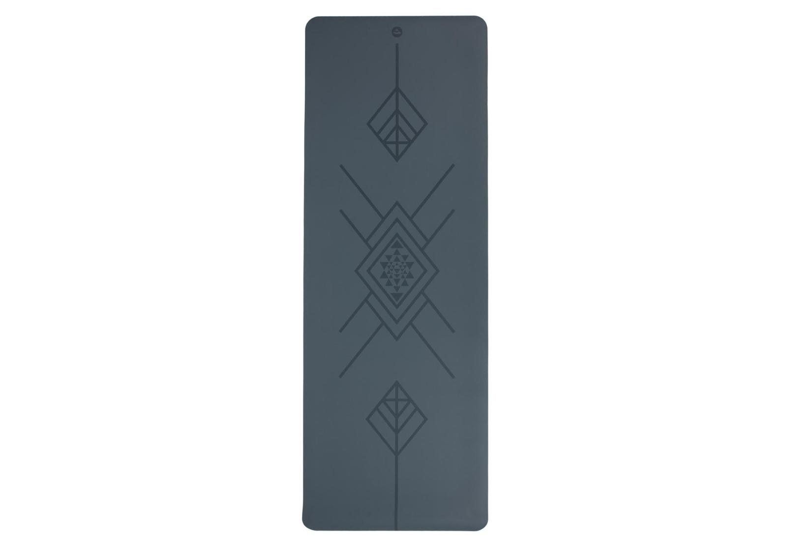 Коврик для йоги Bodhi Phoenix XL Tribalign 200x66x0,4 см Blue (630FBTL)