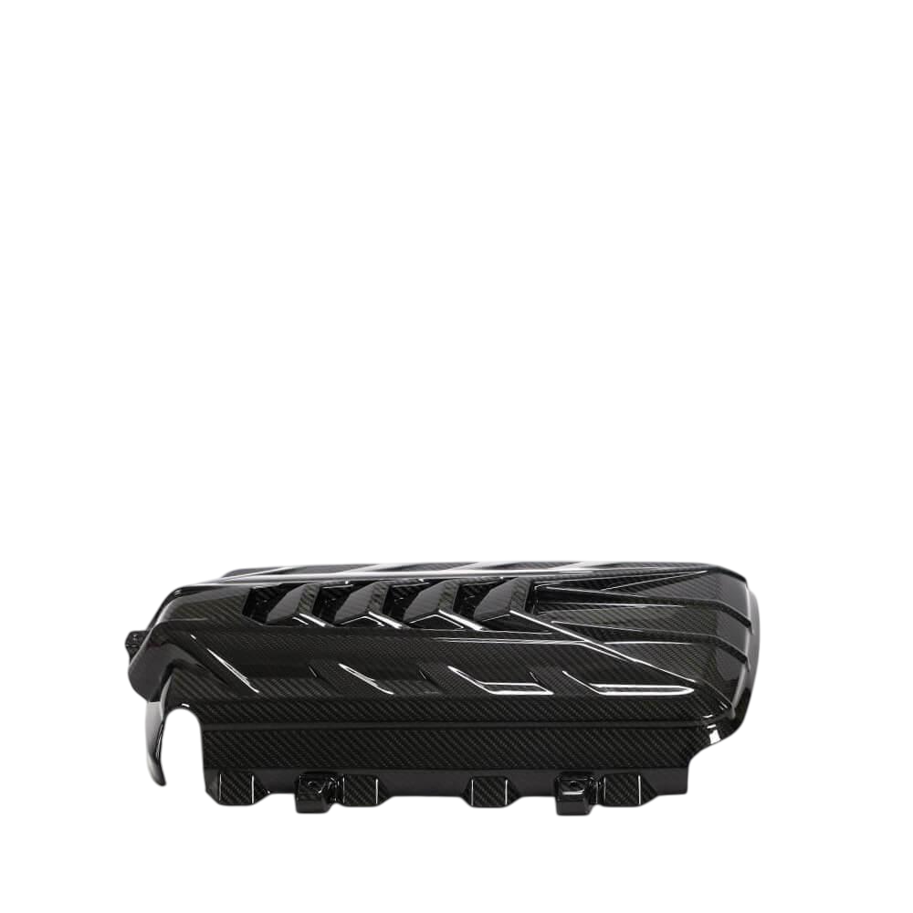 Крышка двигателя 2019-2022 DDCarbon для Chevrolet Corvette C8 2019- рр. натуральный Карбон (153944)