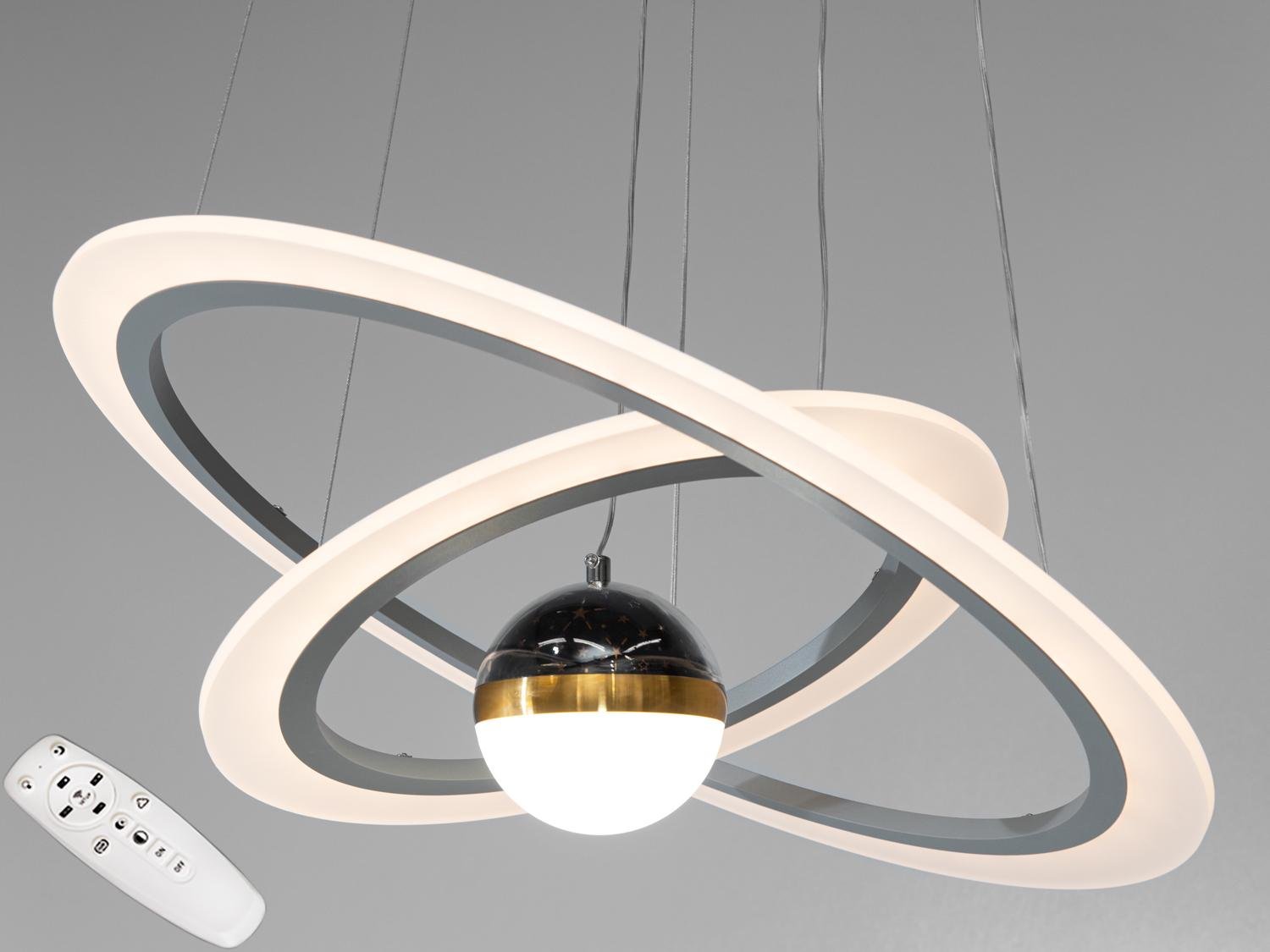 Люстра светодиодная 85 Вт Белый (2391-600+400WH)