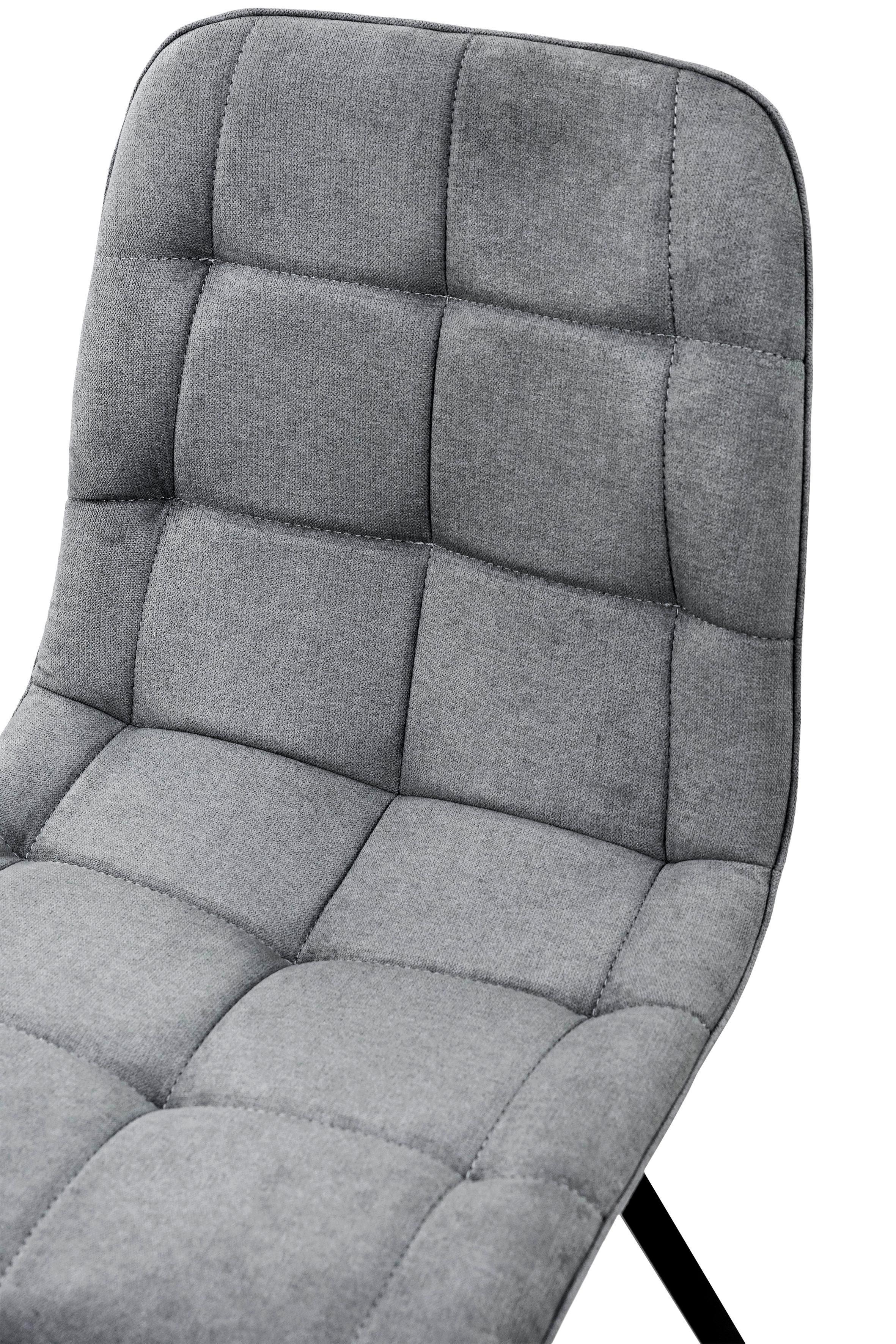 Стілець для кухні та вітальні Фіджи Софт 470х840х580 мм Чорний/Темно-сірий (GAА0056047) - фото 8 Стілець для кухні та вітальні Фіджи Софт 470х840х580 мм Чорний/Темно-сірий (GAА0056047) - фото 8