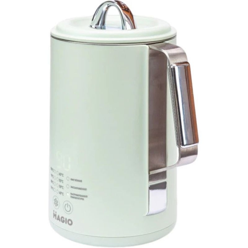 Електрочайник Magio MG-515 з регулювання температури 1,5 л 1500W Green (26202740) - фото 4