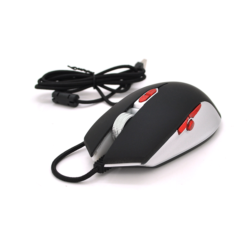 Комп'ютерна мишка провідна для геймерів Jedel GM1079 USB оптична з підсвічуванням та 7 кнопками (8608)