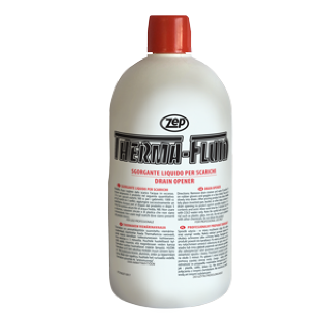 Засіб для розблокування заторів в зливних системах THERMA FLUID професійний