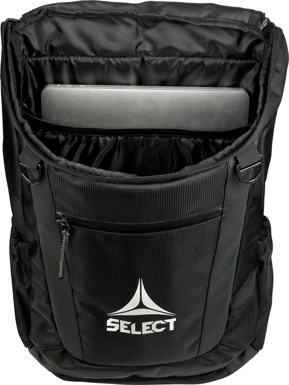 Рюкзак с сеткой для мяча Select BACKPACK NET V25 23 л Черный (816070-111) - фото 3