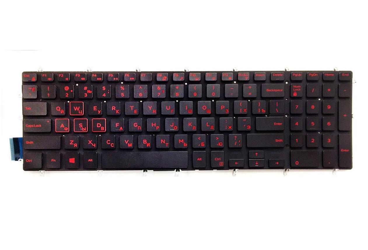 Клавиатура для ноутбука Dell Inspiron G5 15 5587 подсветка клавиш (0KX8XW)