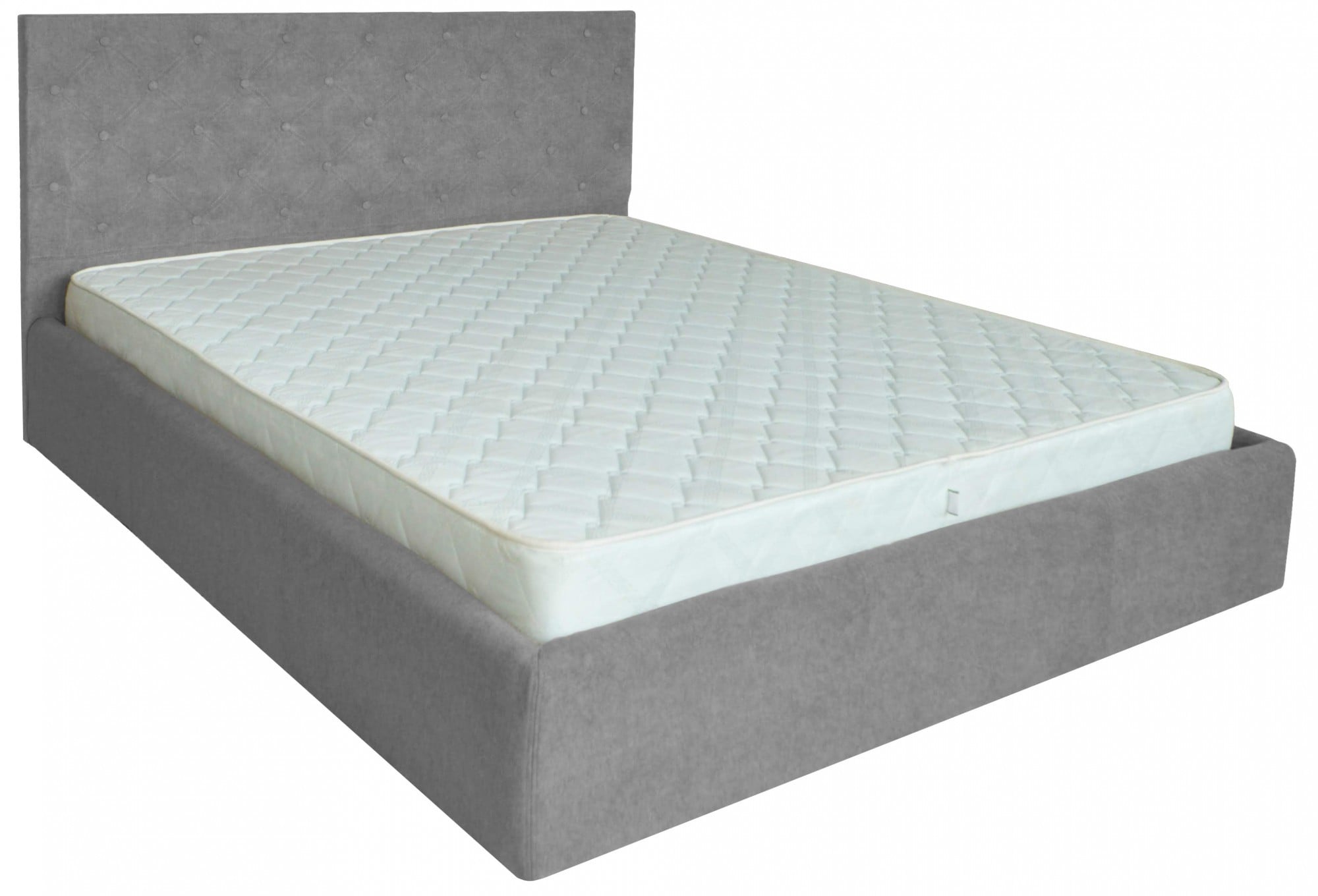 Кровать двуспальная Coventry VIP Мисти Grey 160х190 см Серый