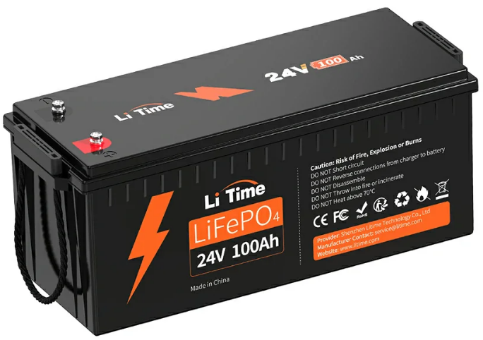 Акумулятор LifePo4 LiTime 100Ач 25,6 В (LT100V24)