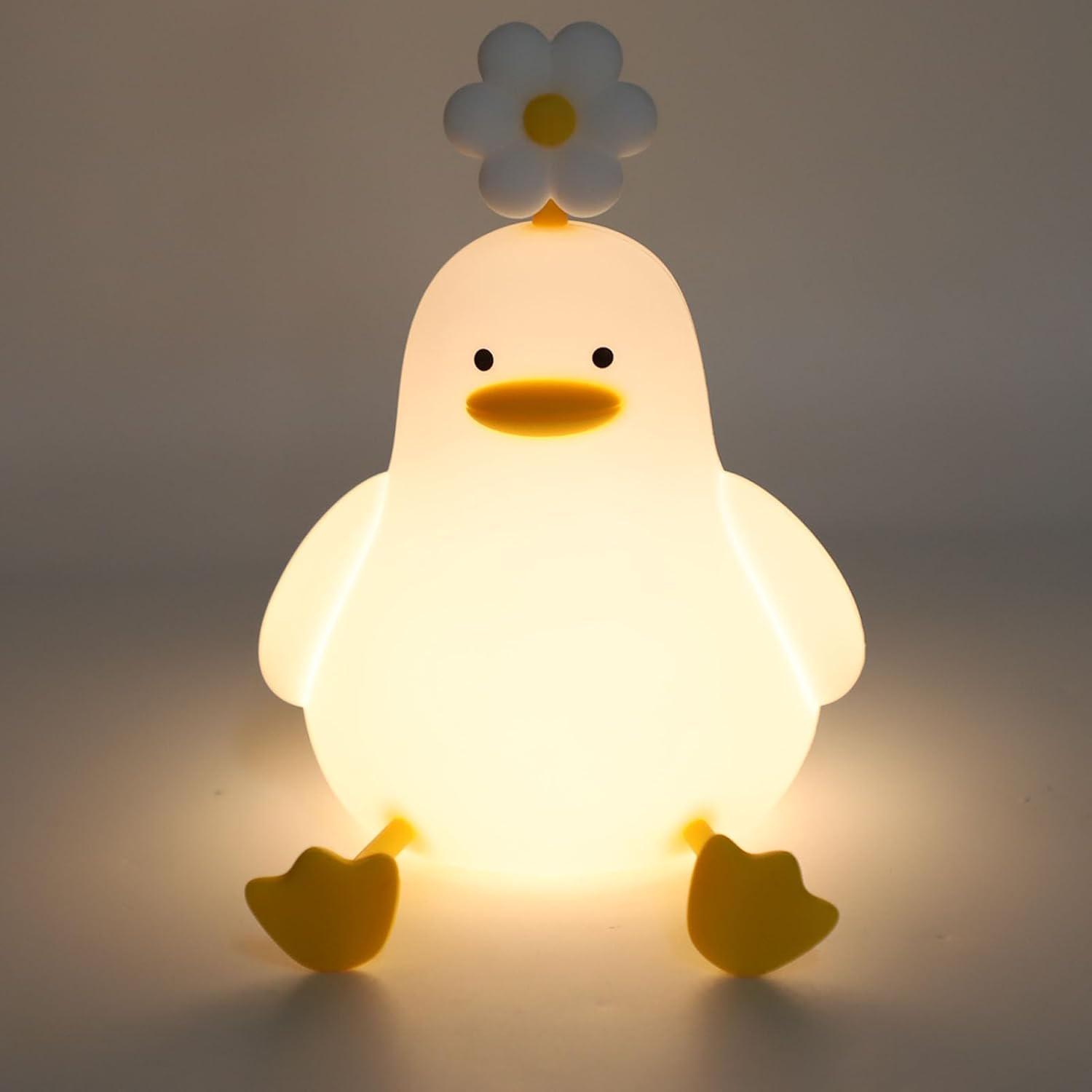 Ночник силиконовый Creative Duck Night Light (20938055) - фото 2