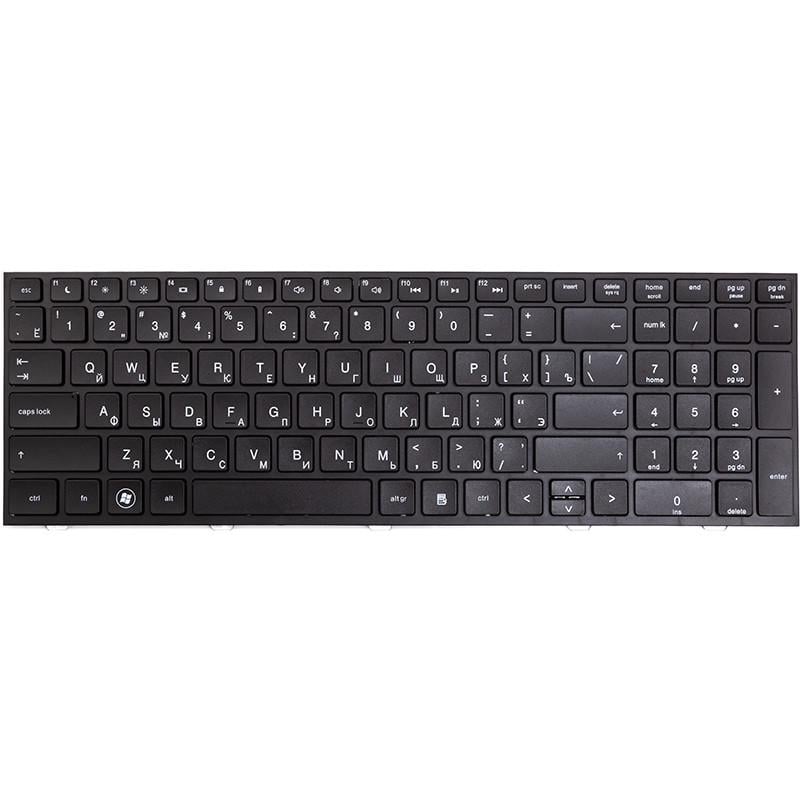 Клавиатура Power для ноутбука HP ProBook 4540 4540s Черный Черный фрейм
