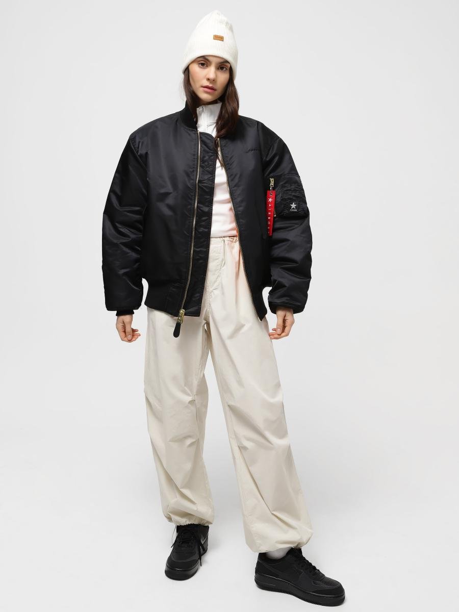 Куртка-бомбер Airboss MA-1 Flight Jacket M Черный (123250) - фото 9 Куртка-бомбер Airboss MA-1 Flight Jacket M Черный (123250) - фото 9