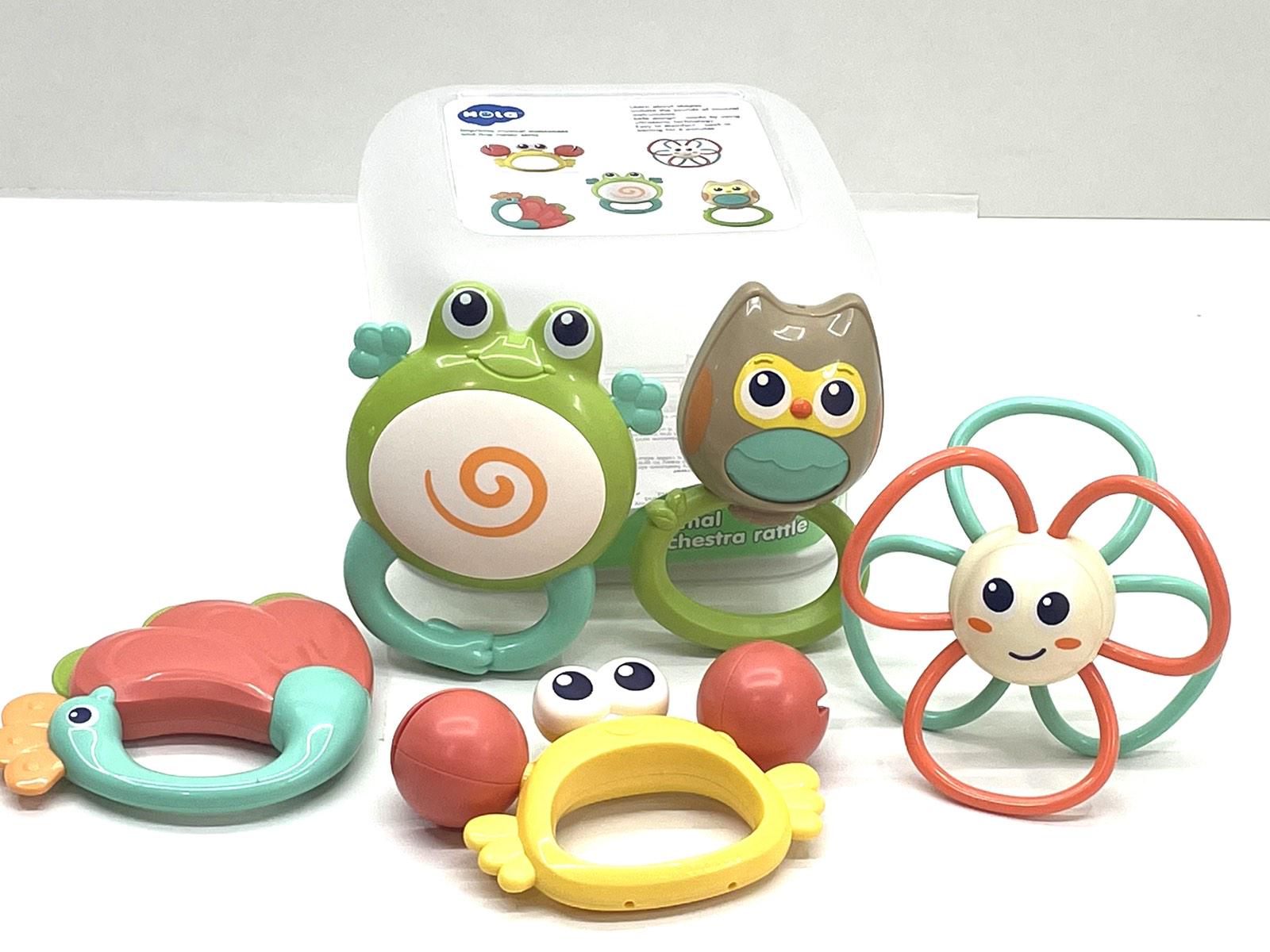 Набір брязкальце Hola Toys 5 шт. (E318B) Набір брязкальце Hola Toys 5 шт. (E318B)