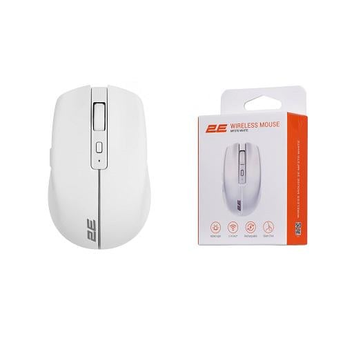 Комп'ютерна мишка 2E 2E-MF270WWH Silent Rechargeable WL безшумна бездротова 1600 dpi 6 кн White (583507) - фото 7