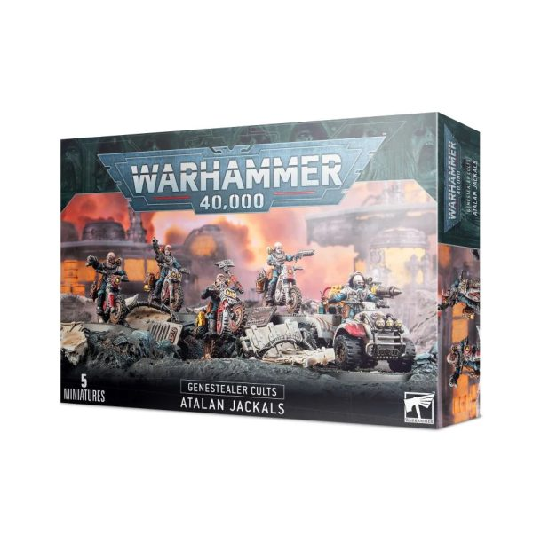 Набор миниатюр Games Workshop Genestealer Cults: Atalan Jackals (51-62)