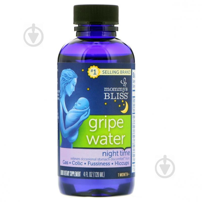 Дитяча вода від коліків нічна Mommy's Bliss Gripe Water 120 мл