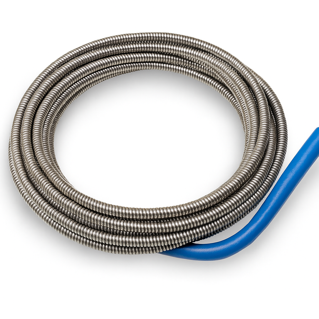 Трос сантехнический для прочистки канализационных труб пластик/чугун Ø 6 мм 4 м (26867508)