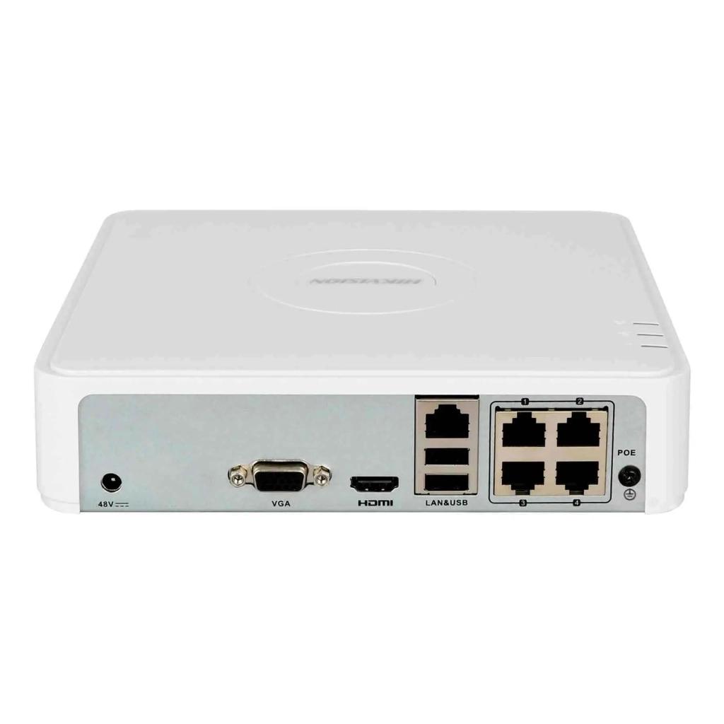 Відеореєстратор мережевий Hikvision DS-7104NI-Q1/4P C 4-канальний PoE (12155074) - фото 1