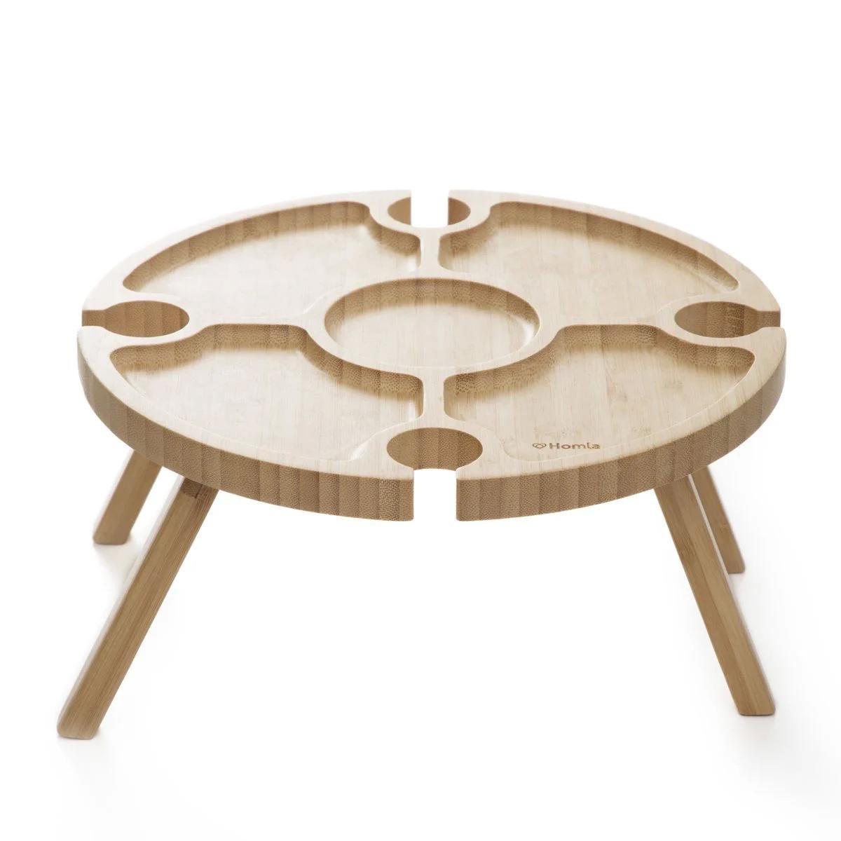 Менажниця с ножками Homla BAMBOU 27,5х2 см Дерево (229182)