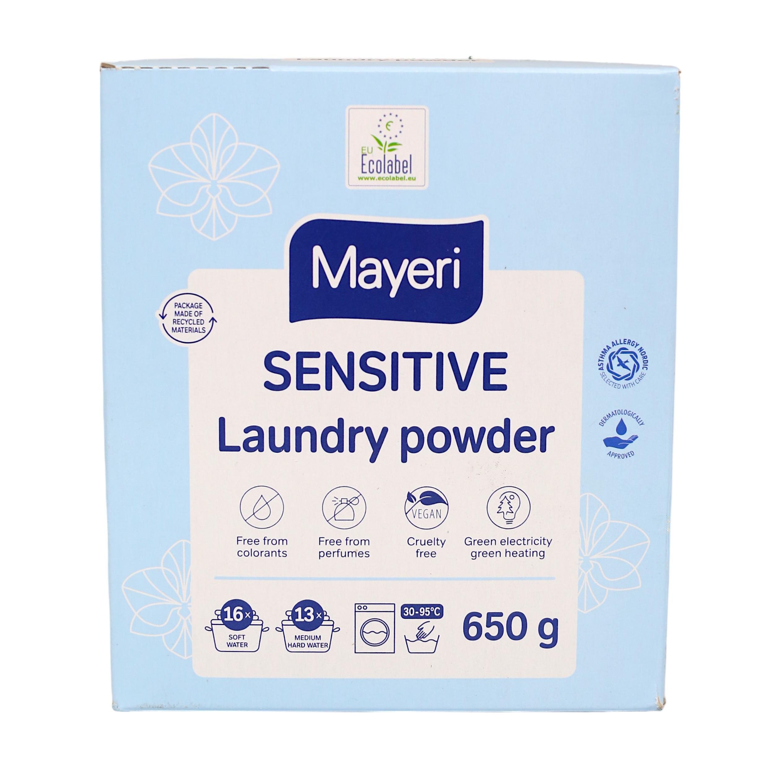 Порошок для прання Mayeri Sensitive Universal 650 г 16 прань (НФ-00006204)