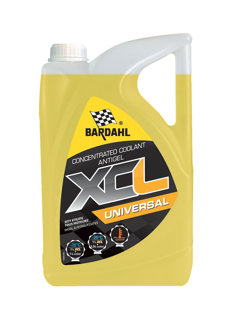 Концентрат антифриза BARDAHL ENGINE ANTIFREEZE 5 л Желтый (7113)