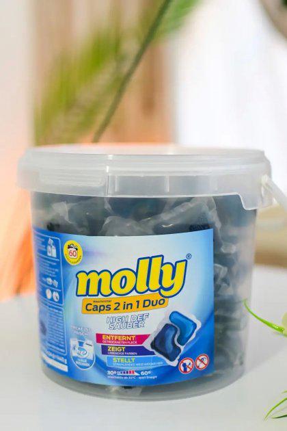 Капсулы для стирки Molly 2 компонента 60 шт. - фото 3