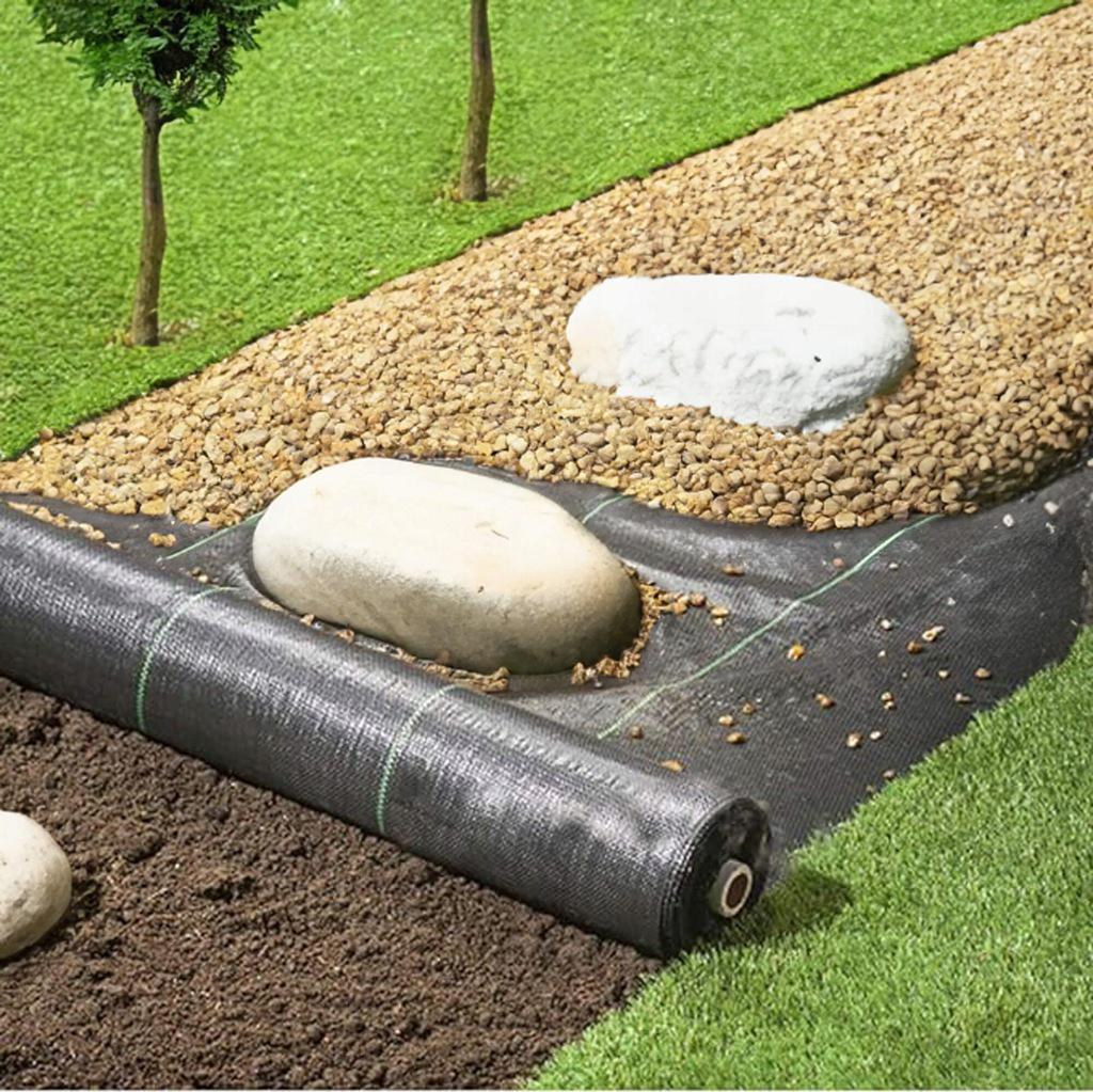 Агротканина Springos 1 90 г/м² захист від бур'янів 6х50 м Чорний - фото 6