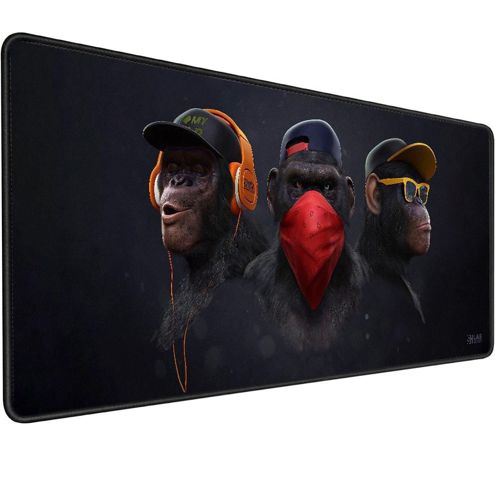 Игровая поверхность SHLab Three Hip-Hop Monkeys SHM-1039 70x30 см (38007)