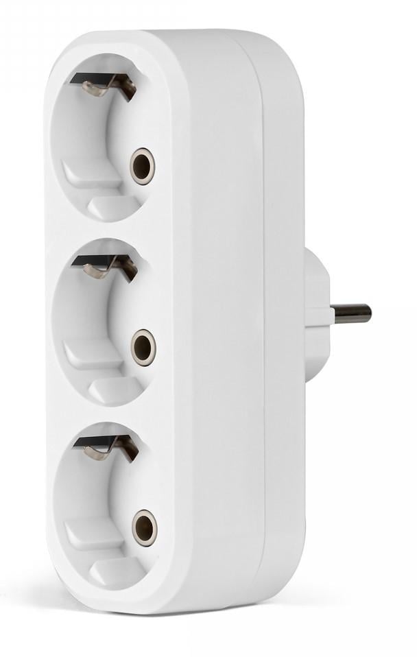 Мережевий розгалужувач TITANUM STANDARD с/с 3п Білий Мережевий розгалужувач TITANUM STANDARD с/с 3п Білий