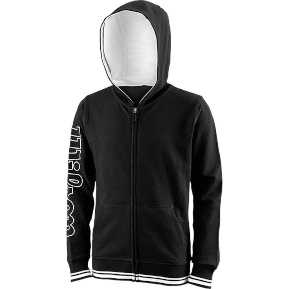 Толстовка детская Wilson TEAM II FZ HOODY Y 140-152 см Черный (WRA796701 140-152)