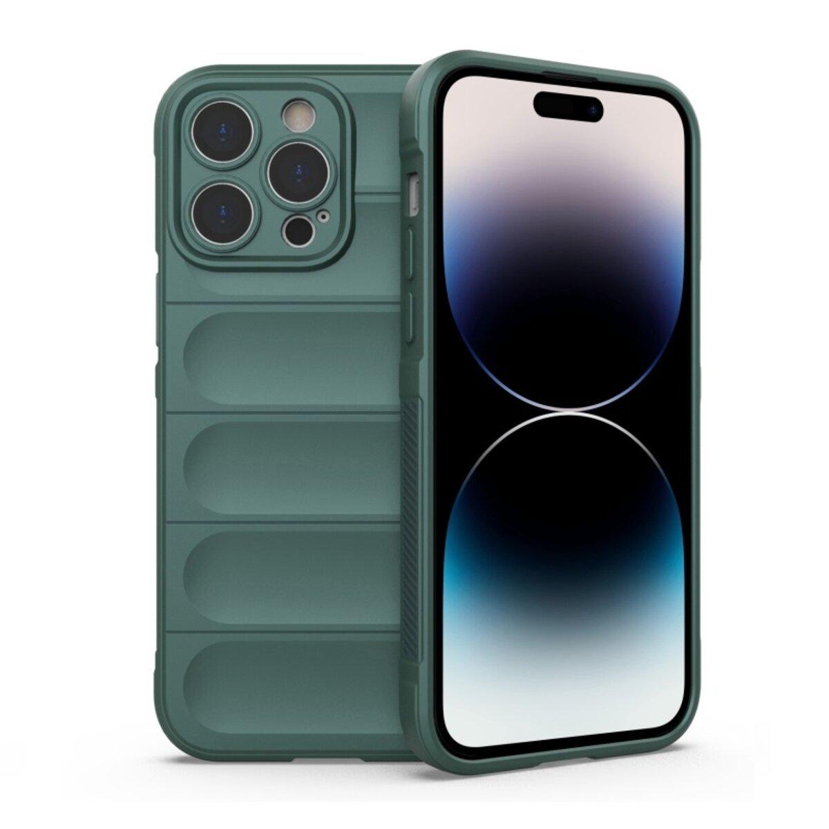 Противоударный чехол для Apple iPhone 15 Pro Max Cosmic Magic Shield / Dark Green