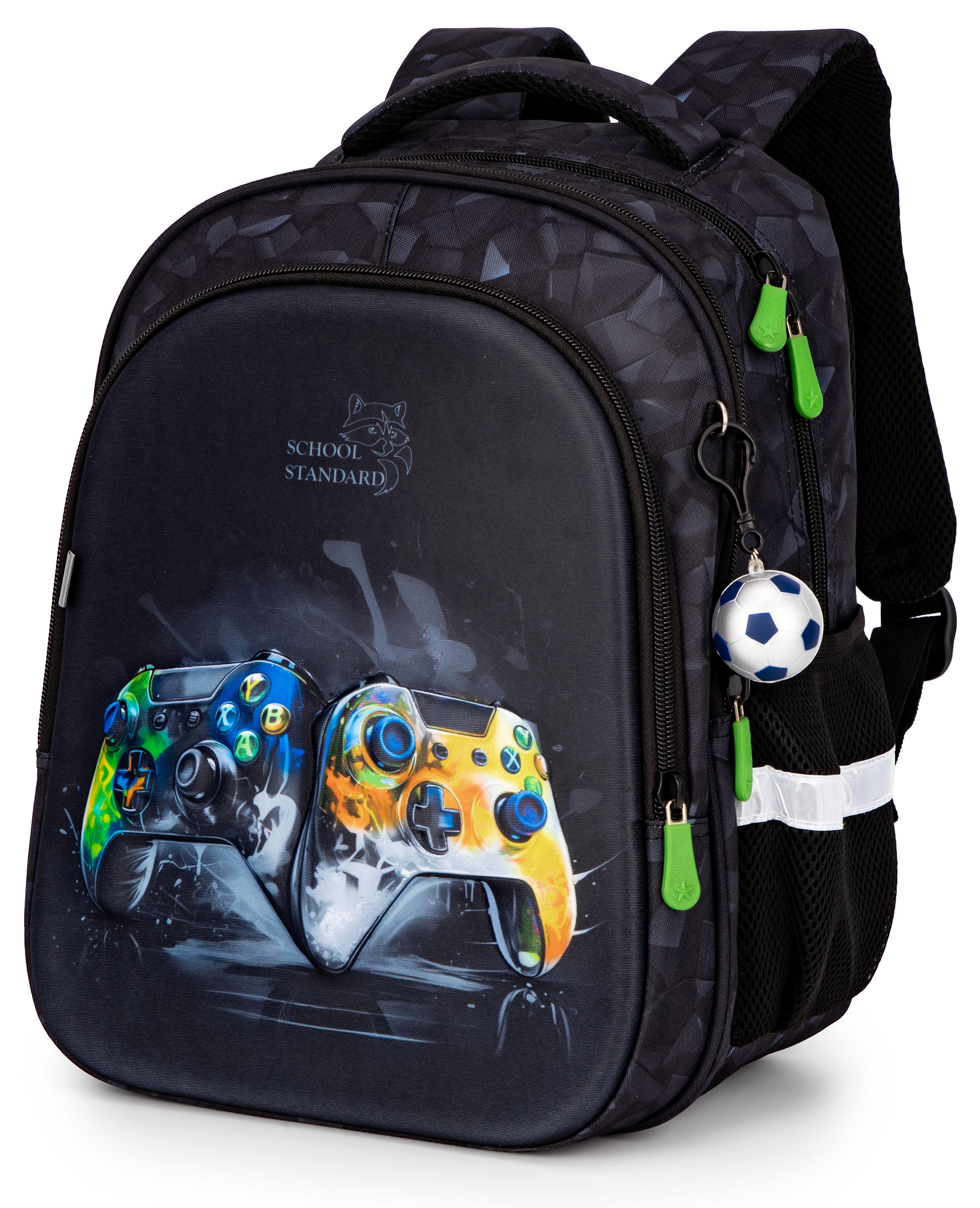 Школьный рюкзак для мальчика School Standard Джостик ортопедический для начальной школы 38х30х18 см (150-21) - фото 1