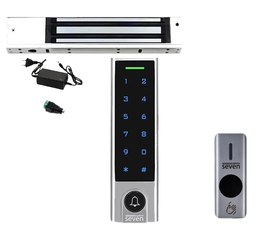 Комплект контролю доступу SEVEN KA-7812 безконтактний Smart з управлінням по Bluetooth (KA7812) Комплект контролю доступу SEVEN KA-7812 безконтактний Smart з управлінням по Bluetooth (KA7812)