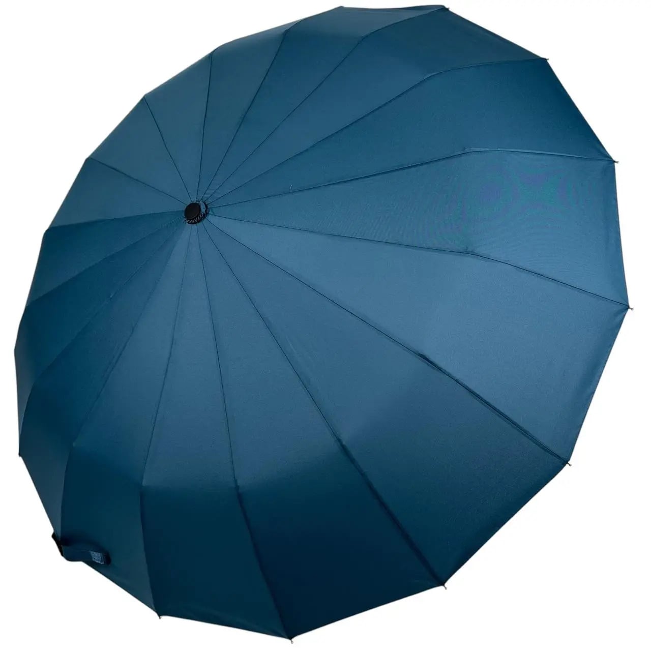 Парасолька автомат жіноча Toprain 719 - 9 на 16 карбонових спиць 3 сегменти антивітер Темно-синій