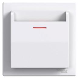 Выключатель карточный Schneider Electric Asfora механический с рамкой ABS Белый (EPH6200121) Выключатель карточный Schneider Electric Asfora механический с рамкой ABS Белый (EPH6200121)