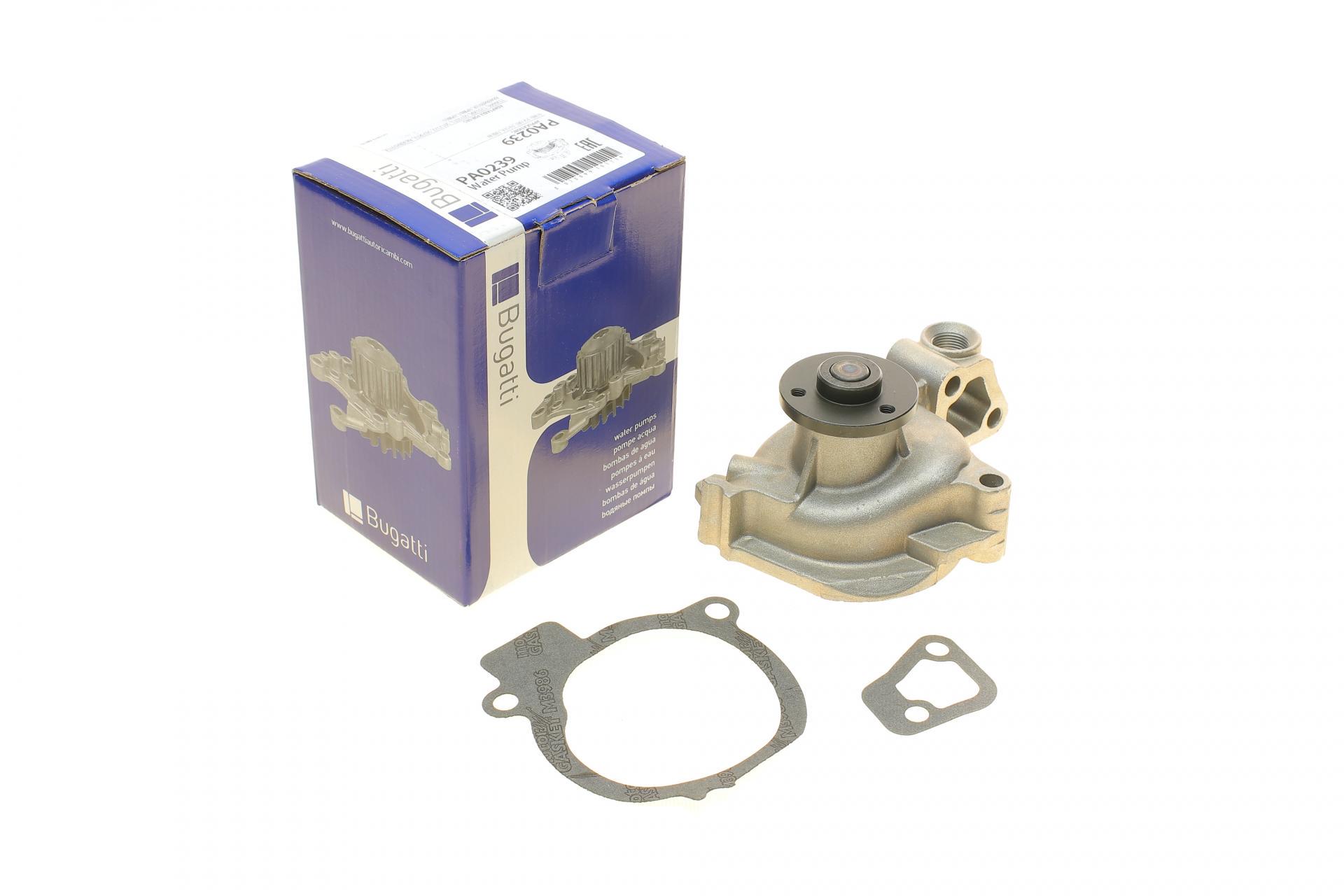 Помпа воды Bugatti Ford Fiesta II/Escort III/IV 1.6D 84-90 B/B 9 лоп. PA0239