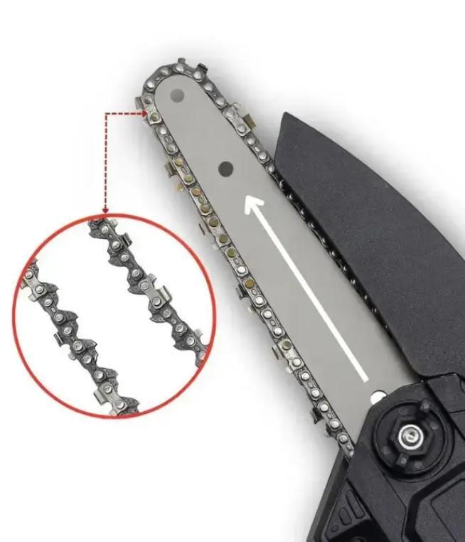 Ланцюгова пилка 4" з кейсом і 2 літієвих АКБ (2103354315) - фото 3 Ланцюгова пилка 4" з кейсом і 2 літієвих АКБ (2103354315) - фото 3