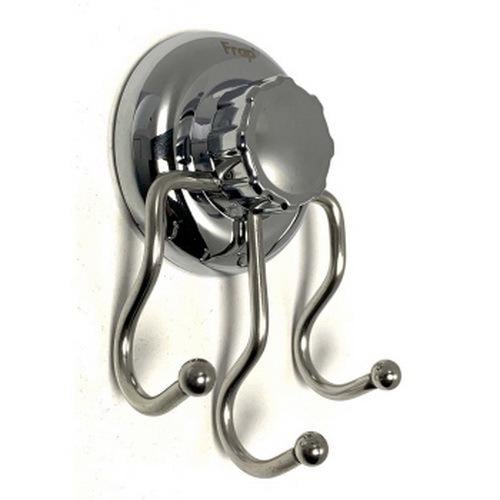 Гачок настінний Frap F3905-3 потрійний Хром (126737) Гачок настінний Frap F3905-3 потрійний Хром (126737)