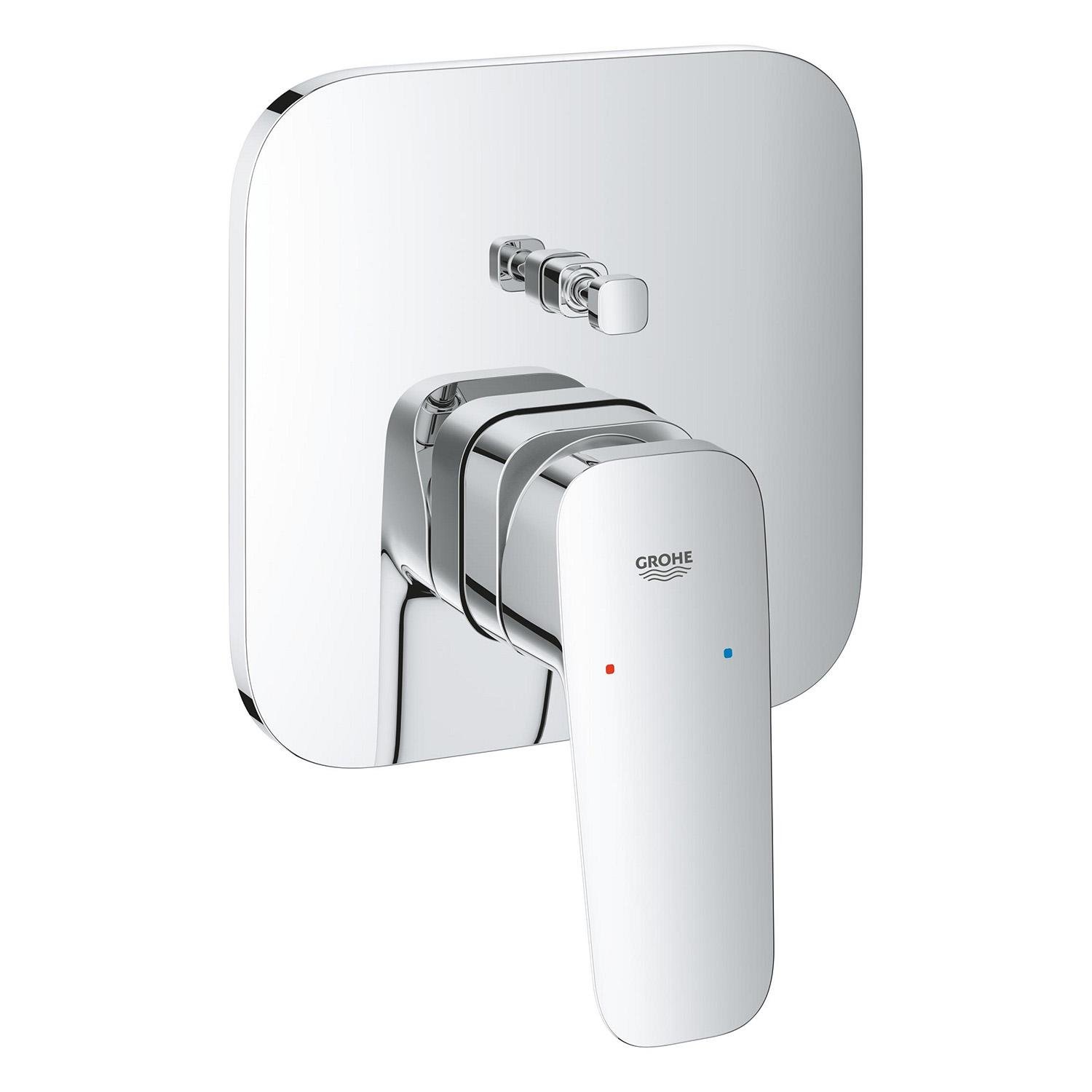 Внешняя часть смесителя Grohe Cubeo 1017780000 с переключателем Хром (236102)